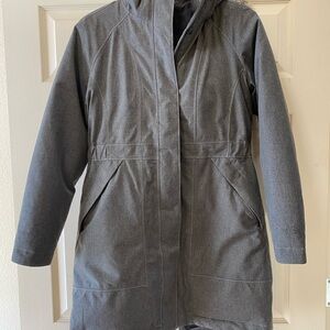 North Face Arctic Gray Hooded Winter Parka, size M